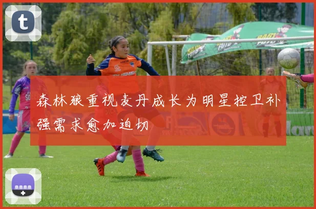 森林狼重视麦丹成长为明星控卫补强需求愈加迫切